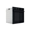   Whirlpool 71L, A+, Pirolítikus, hőlégkeveréses beépíthető sütő FEKETE OMSR58RU1SB-25%!