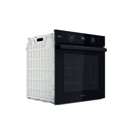 Whirlpool 71L, A+, Pirolítikus, hőlégkeveréses beépíthető sütő FEKETE OMSR58RU1SB-25%!
