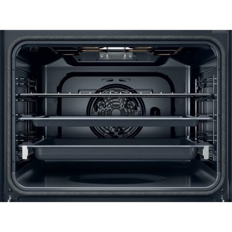 Whirlpool 71L, A+, Pirolítikus, hőlégkeveréses beépíthető sütő FEKETE OMSR58RU1SB-25%!