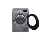 Whirlpool 9 KG A++ Energiaosztályú, 6. Érzék, 3Dry, FreshCare+ hőszivattyús szárítógép INOX W7 D93SB EE-27%!