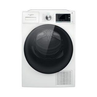   Whirlpool 9 KG, A+++, 6. érzékes, Inverteres, MAGYAR NYELVŰ hőszivattyús szárítógép W7 D94WB EE-30%!