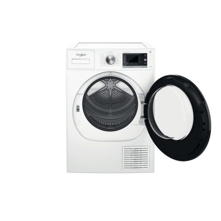 Whirlpool 9 KG, A+++, 6. érzékes, Inverteres, MAGYAR NYELVŰ hőszivattyús szárítógép W7 D94WB EE-30%!