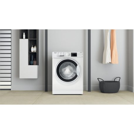 Whirlpool 6 KG A+++-10%, Inverteres, 6.érzékes KESKENY elöltöltős mosógép WRBSB 6249 W EU-25%!