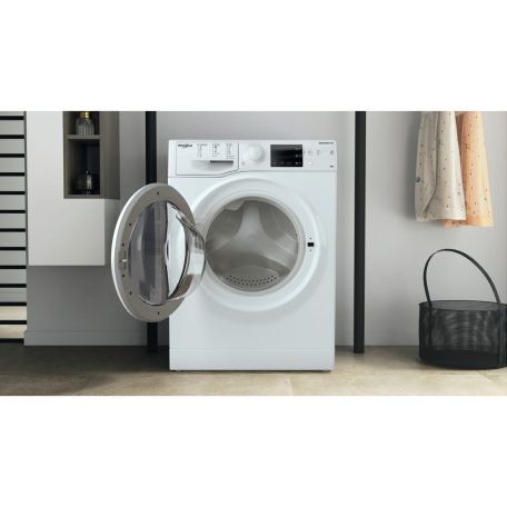 Whirlpool 6 KG A+++-10%, Inverteres, 6.érzékes KESKENY elöltöltős mosógép WRBSB 6249 W EU-25%!