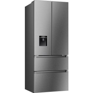   Hanseatic A++ 485L NoFrost franciaajtós vízadagolós amerikai hűtőszekrény  INOX HFD20070CWDI-24%!!