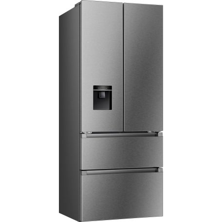 Hanseatic A++ 485L NoFrost franciaajtós vízadagolós amerikai hűtőszekrény  INOX HFD20070CWDI-24%!!