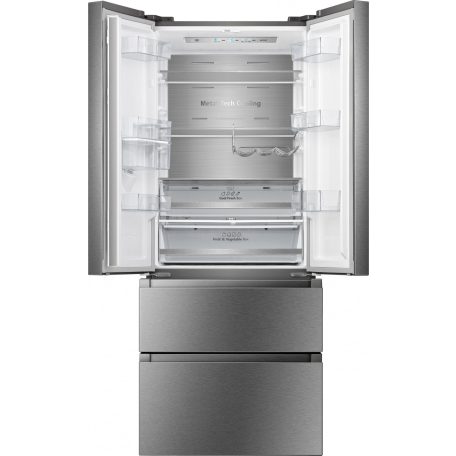 Hanseatic A++ 485L NoFrost franciaajtós vízadagolós amerikai hűtőszekrény  INOX HFD20070CWDI-24%!!